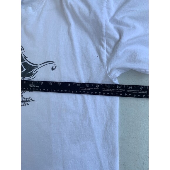 Vintage Y2K Juxtapose Motorcycle Madness T-shirt Size XL San Francisco CA. - Picture 5 of 7